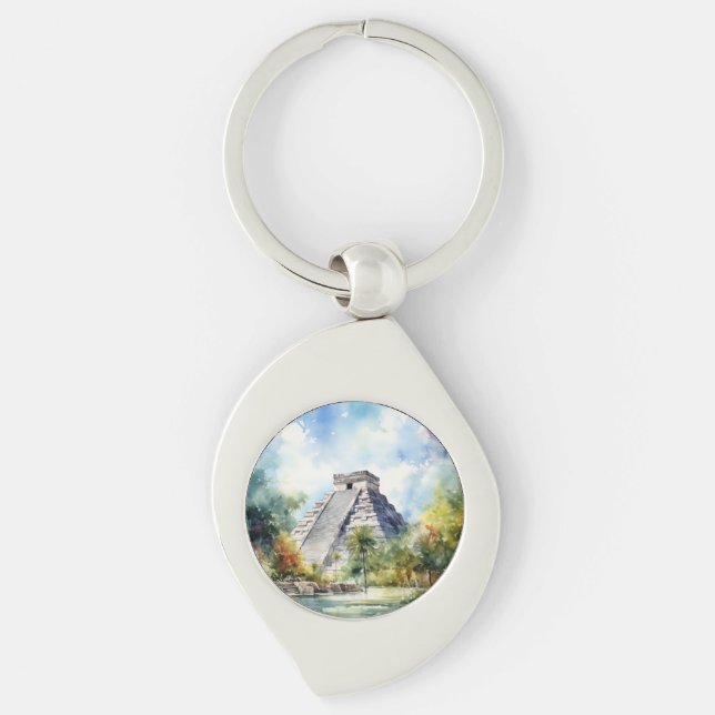 Chichen Itza Key Ring (Front)