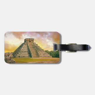 Chichen Itza Luggage Tag