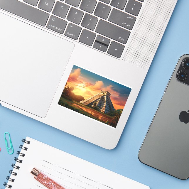 Chichen Itza, Mexico. (Laptop w/ iPhone)