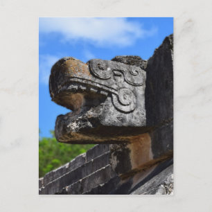 Chichen Itza Mexico Kukulkan Waxaklahun Ubah Kan Postcard