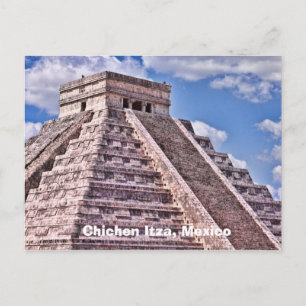 Chichen Itza, Mexico Postcard