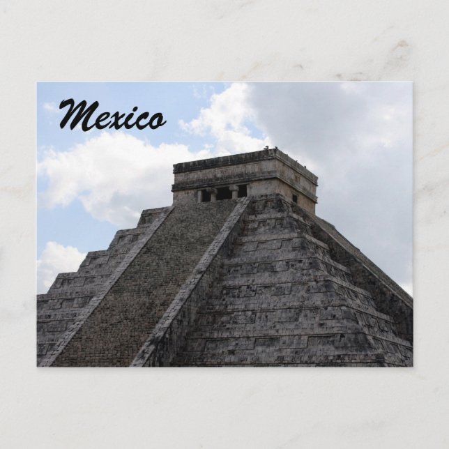 chichen itza postcard (Front)