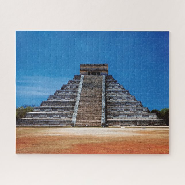 Chichen Itza Pyramid Jigsaw Puzzle (Horizontal)
