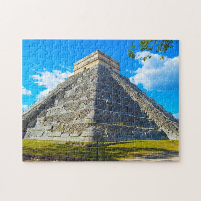 Chichen Itza Pyramid Mexico. Jigsaw Puzzle (Horizontal)