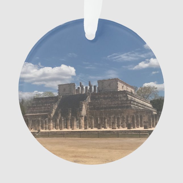 Chichen Itza Temple of the Warriors Ornament (Front)
