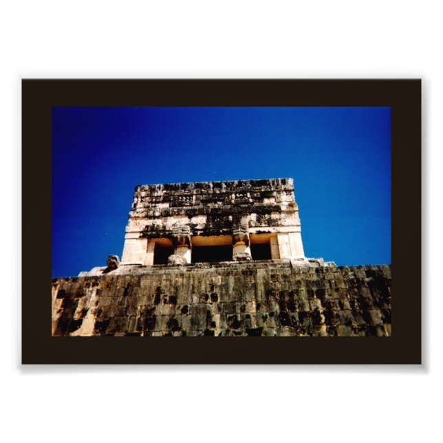 Chichen Itza Wall Photo Print (Front)