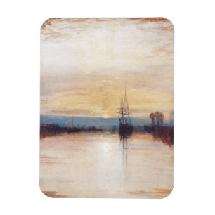Chichester Canal by Joseph William Turner Magnet