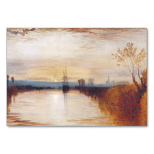 Chichester Canal by Joseph William Turner Table Number