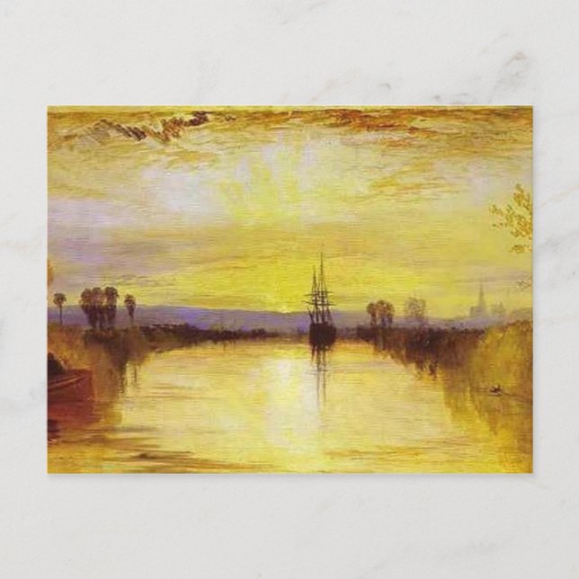 Chichester Canal Postcard (Front)