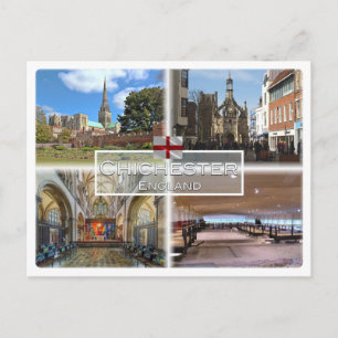 Chichester Cathedral - Altar - Fishbourne - Market Postcard