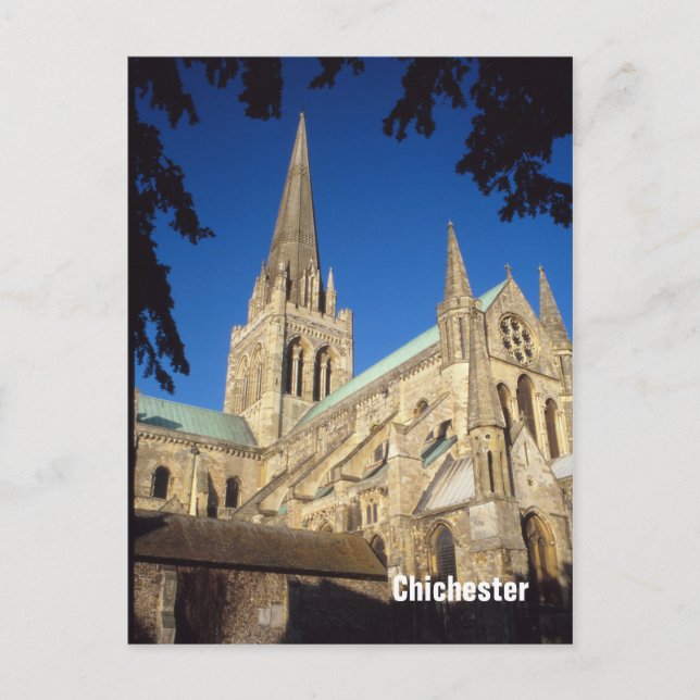 Chichester Cathedral postcard (Front)