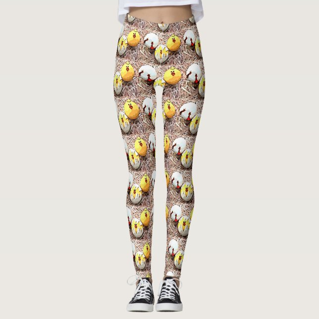 Chick-A-Hatchin' Leggings (Front)