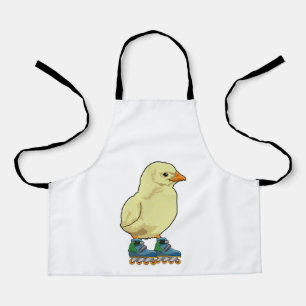 Chick as Inline skater with Inline skates Apron