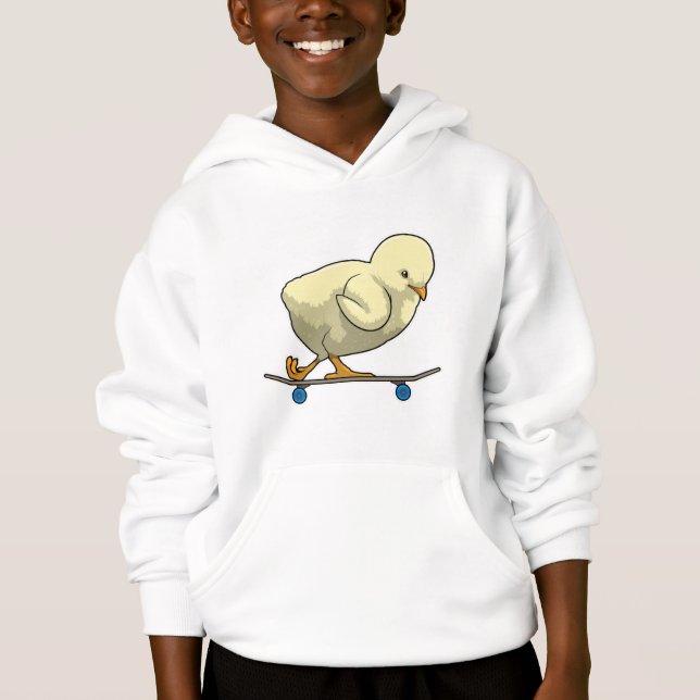 Chick as Skater with Skateboard (Front)