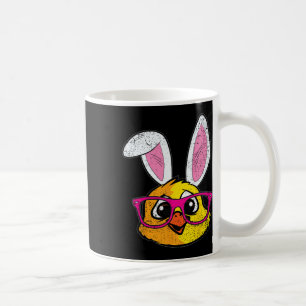 Chick Bunny Ears Easter Cute Farm Animal Spring Coffee Mug