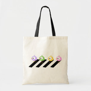 Chick Crossing -Beatles Abbey Road style tote bag