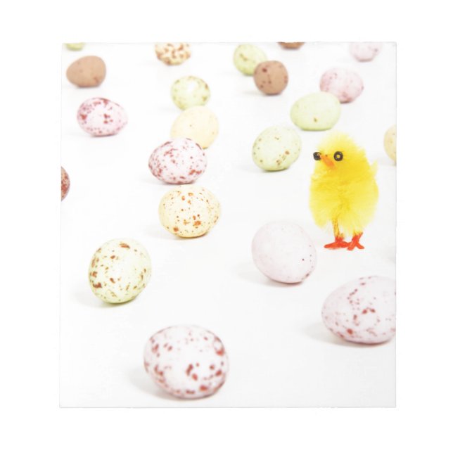 chick eggs easter notepad (Front)