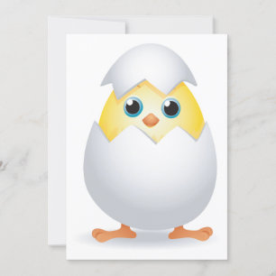 Chick Hatching Invitation