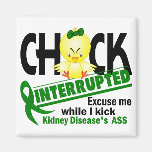 Chick Interrupted 2 Kidney Disease Magnet