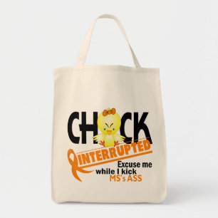 Chick Interrupted 2 MS Tote Bag