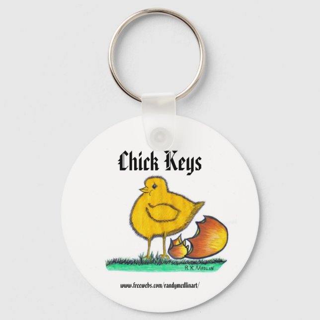 Chick Keychain (Front)