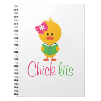 Chick Lits Spiral Notebook Journal