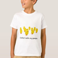 Chick magnet chillin with my peeps funny apparel