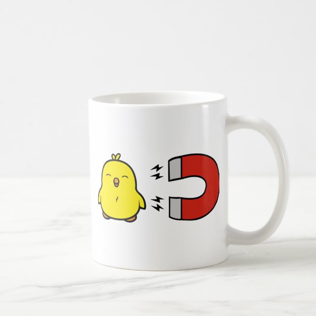 Chick Magnet Coffee Mug (Right)