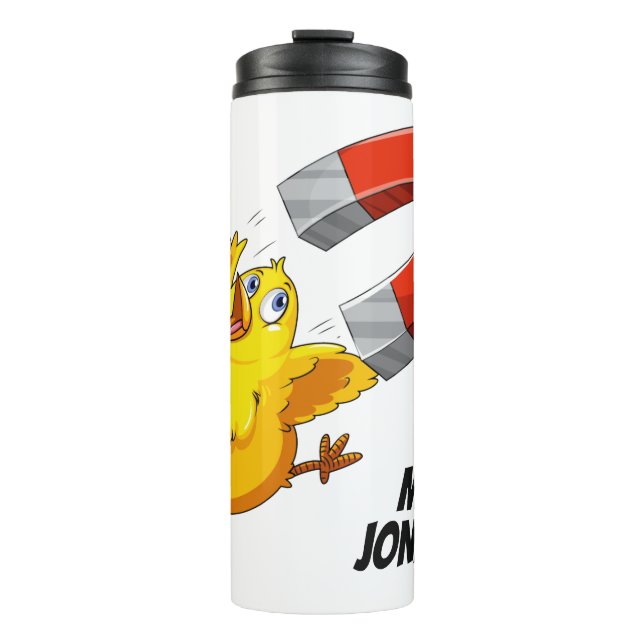 Chick Magnet custom name Thermal Tumbler (Front)