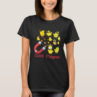 Chick Magnet Funny Chicken Pun T-Shirt | Cute Farm