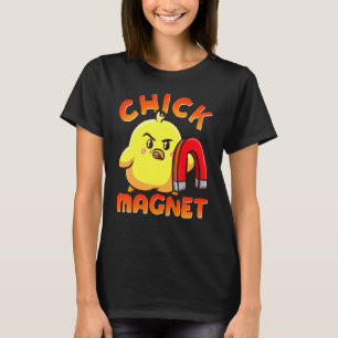 Chick Magnet Halloween Costume Magnetic Little Ch T-Shirt