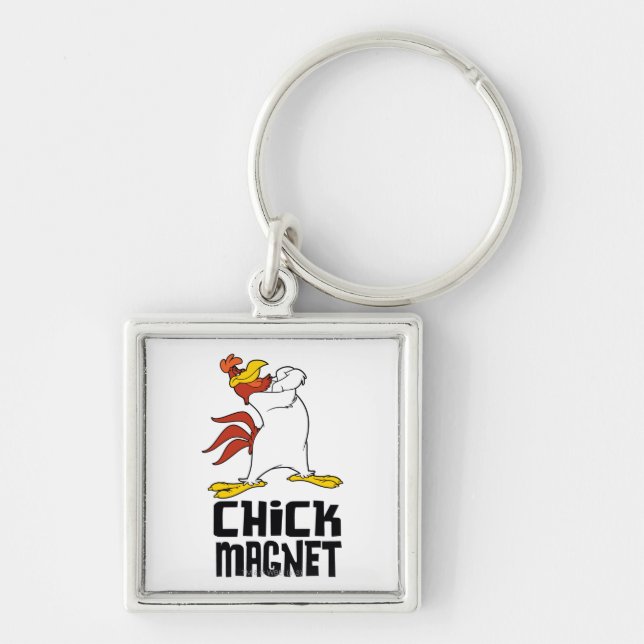 Chick Magnet Key Ring (Front)