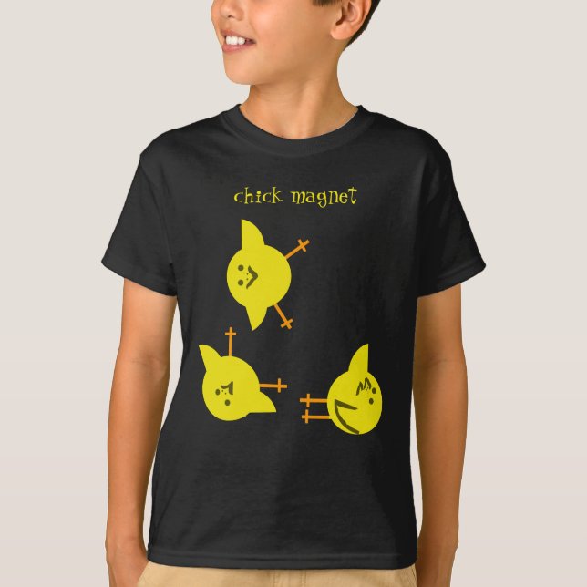 Chick Magnet Kid's T-Shirt (Front)