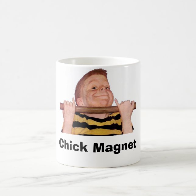 Chick Magnet Mug (Center)