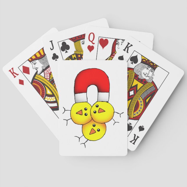 Chick Magnet Playing Cards (Back)