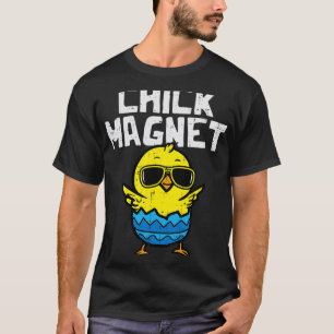 Chick Magnet Sunglasses Egg Cute Easter Boys Kids T-Shirt