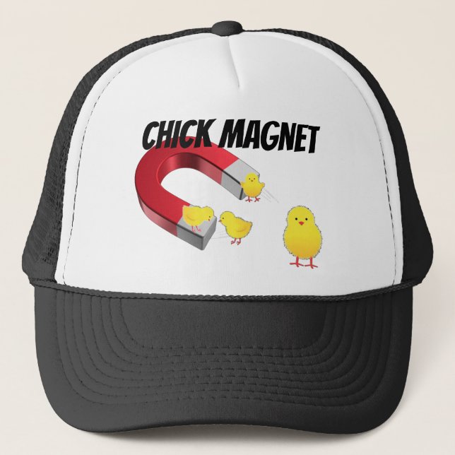 CHICK Magnet Trucker Hat (Front)