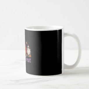 Chick Or Treat Halloween Witch Spooky Chicken Farm Coffee Mug