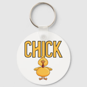 Chick T-shirts and Gifts Key Ring