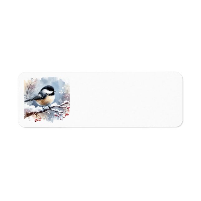 Chickadee Address Labels (Front)