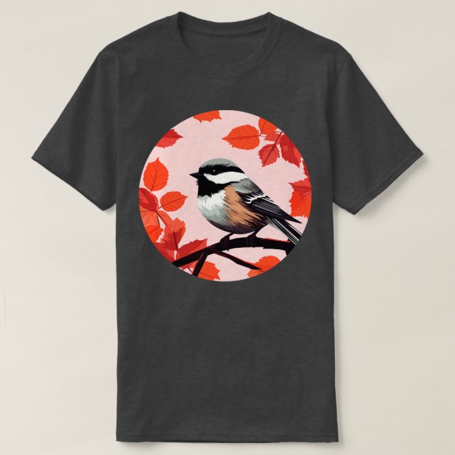 Chickadee bird 1 T-Shirt (Design Front)