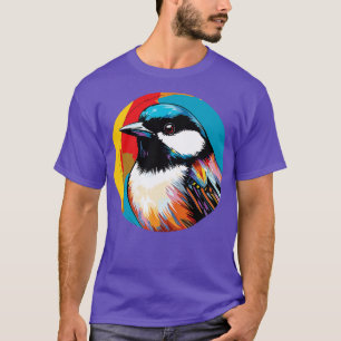 Chickadee bird 9 T-Shirt