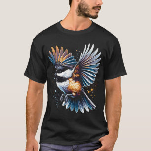 Chickadee Bird Lover Watcher Birding T-Shirt