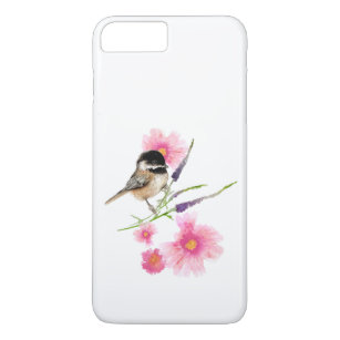 Chickadee Black Capped Bird Art Case-Mate iPhone Case