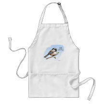 CHICKADEE BUFFALO WINGS by Jeff Willis Art