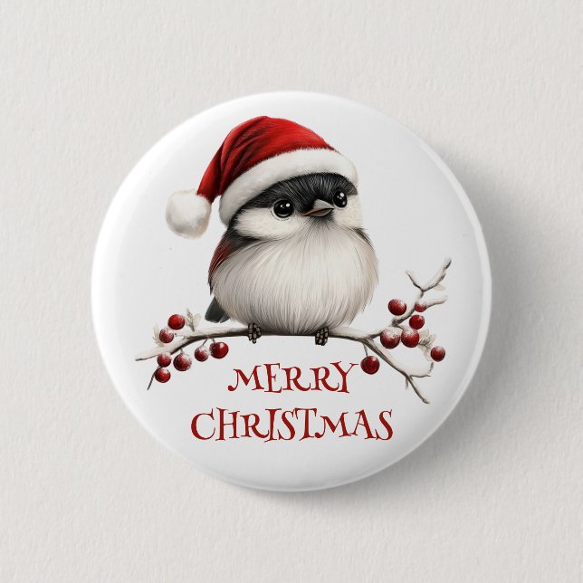 Chickadee Button (Front)