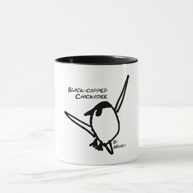 Chickadee by Henry, Option 1 Mug (Center)