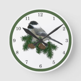 Chickadee Clock