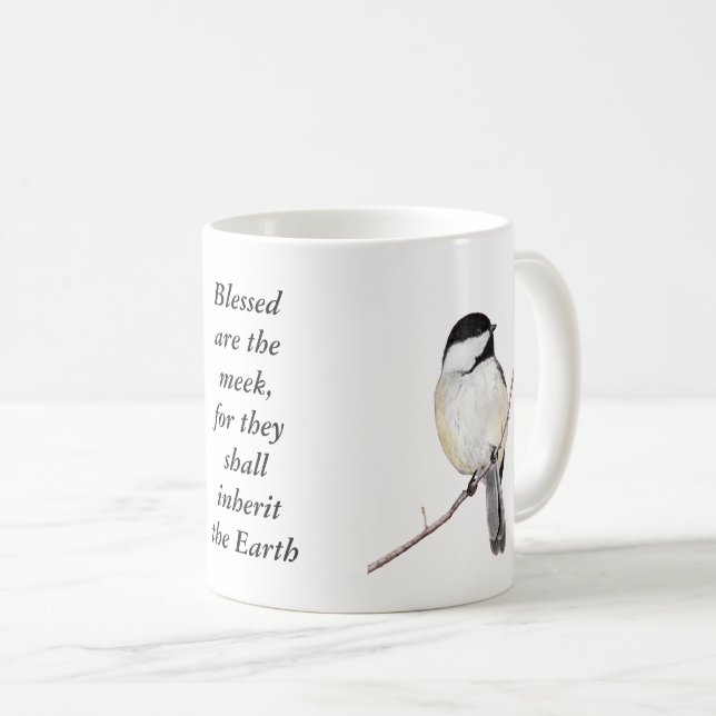 Chickadee Coffee Mug (Front Right)