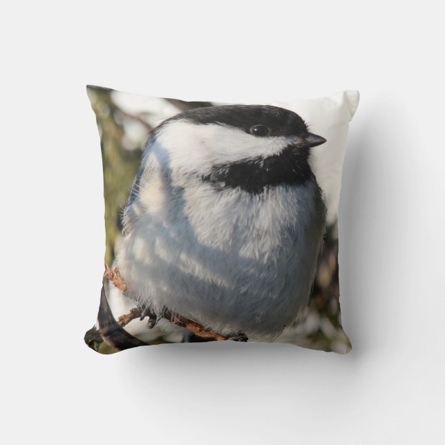 Chickadee Cushion (Front)